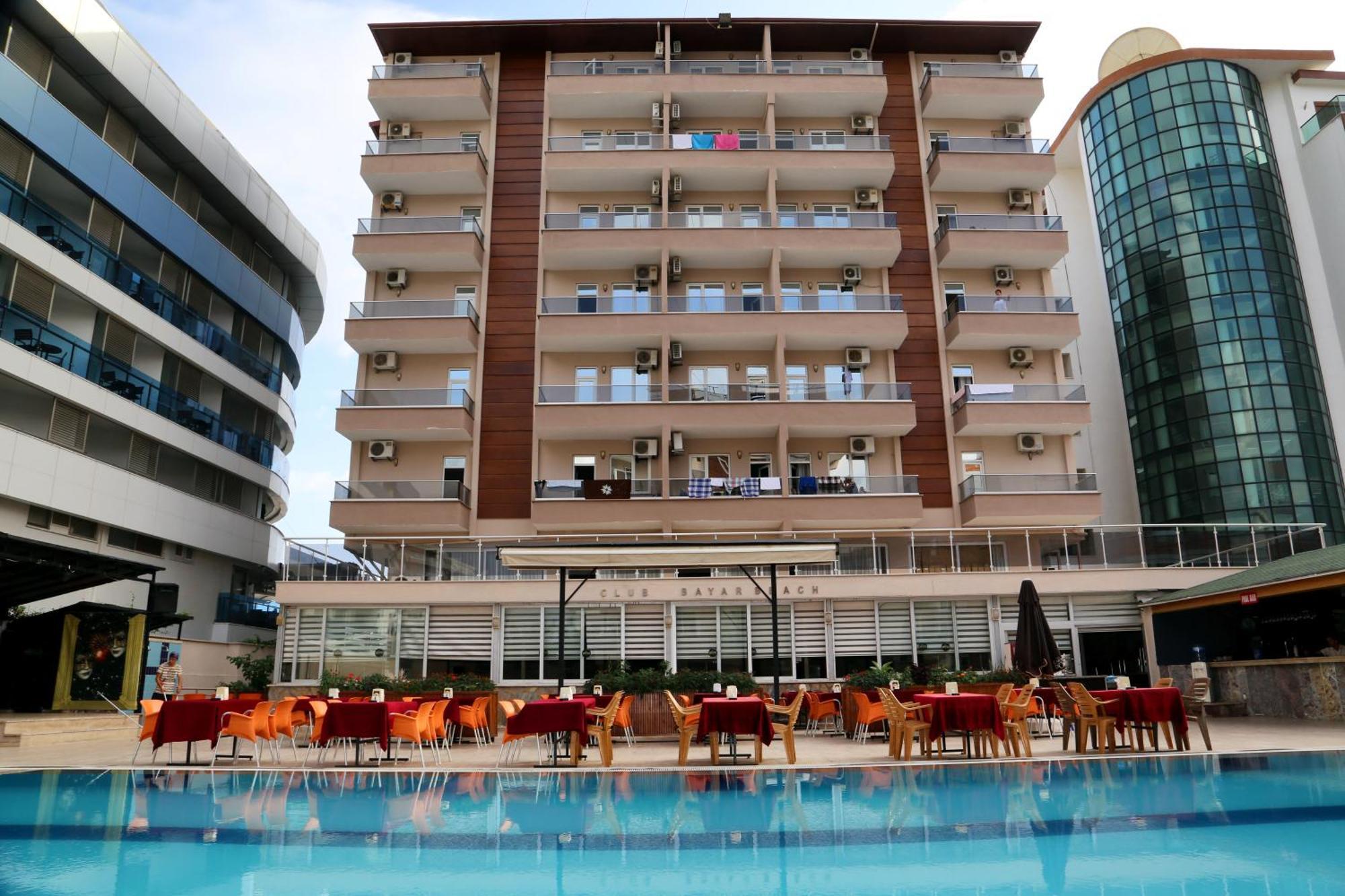 Club Bayar Beach Hotel 阿拉尼亚 外观 照片
