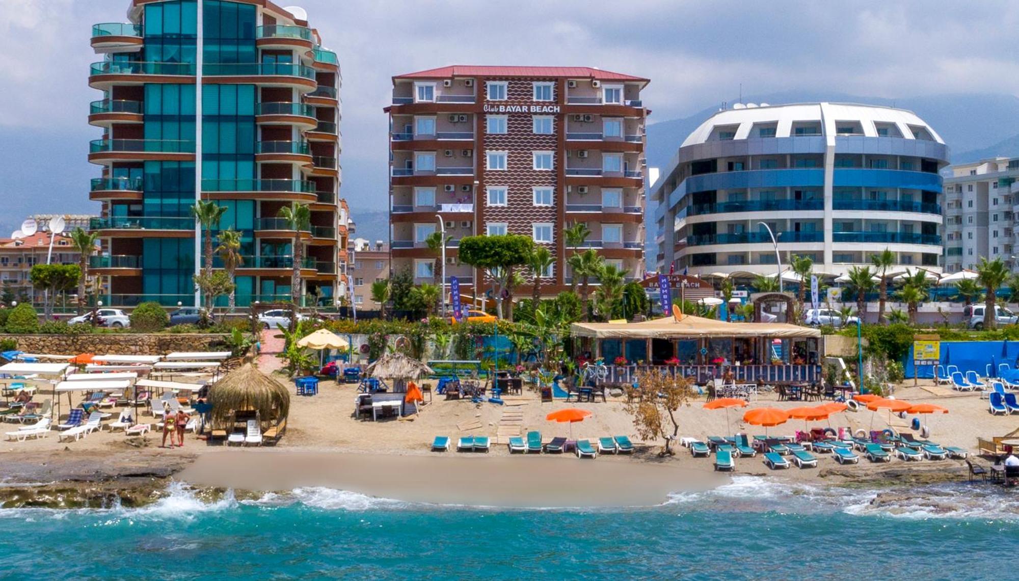 Club Bayar Beach Hotel 阿拉尼亚 外观 照片